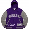 Thumbnail for King Hooded Varsity Jacket