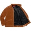 Supreme Velvet Work Jacket (FW20) - Brown