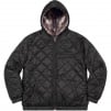 Supreme Faux Fur Reversible Hooded Jacket (FW20) - Black