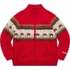 Supreme Chullo WINDSTOPPER Zip Up Sweater (FW20) - Red