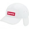 Supreme Deep Pile Earflap Camp Cap (FW20) - White