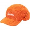 Supreme Deep Pile Earflap Camp Cap (FW20) - Orange