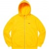 Supreme Small Box Facemask Zip Up Hooded Sweatshirt (FW20) - Yellow