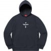 Thumbnail for Cross Box Logo Hooded Sweatshirt