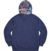 Supreme Globe Zip Up Hooded Sweatshirt (FW20) - Navy