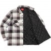 Supreme Quilted Flannel Shirt (FW20) - White