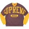 Supreme Overprint Crewneck (FW20) - Yellow