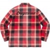 Supreme Quilted Flannel Shirt (FW20) - Red