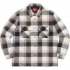 Supreme Quilted Flannel Shirt (FW20) - White