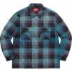 Supreme Quilted Flannel Shirt (FW20) - Teal