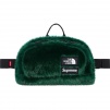 Supreme Supreme The North Face Faux Fur Waist Bag (FW20) - Green