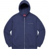 Supreme Globe Zip Up Hooded Sweatshirt (FW20) - Navy