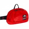 Supreme Supreme The North Face Faux Fur Waist Bag (FW20) - Red