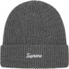 Supreme Loose Gauge Beanie (FW20) - Charcoal