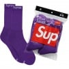 Thumbnail for Supreme Hanes Crew Socks (4 Pack)