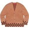 Thumbnail for Brushed Checkerboard Cardigan