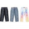 Thumbnail Supreme HYSTERIC GLAMOUR Snake Double Knee Denim Painter Pant