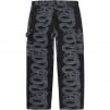 Thumbnail for Supreme HYSTERIC GLAMOUR Snake Double Knee Denim Painter Pant