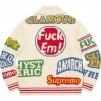 Thumbnail for Supreme HYSTERIC GLAMOUR Logos Zip Up Sweater