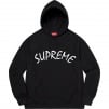 Supreme FTP Arc Hooded Sweatshirt (SS21) - Black