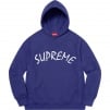 Supreme FTP Arc Hooded Sweatshirt (SS21) - Washed Navy