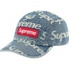 Thumbnail for Frayed Logos Denim Camp Cap