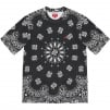 Supreme Small Box Tee (SS21) - Black Bandana