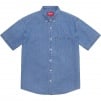 Thumbnail for Embossed Denim S S Shirt