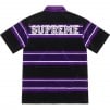 Thumbnail for Stripe Velour Polo