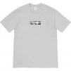 Supreme Supreme Emilio Pucci Box Logo Tee (SS21) - Heather Grey/Black