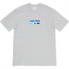 Supreme Supreme Emilio Pucci Box Logo Tee (SS21) - Heather Grey/Blue