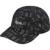 Thumbnail for Warp Jacquard Logos Denim 6-Panel