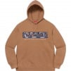 Thumbnail for Denim Logo Hooded Sweatshirt