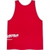 Supreme Mesh Script Tank Top (SS21) - Red