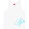 Supreme Mesh Script Tank Top (SS21) - White