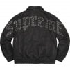 Thumbnail for Pebbled Leather Varsity Jacket