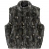 Thumbnail for Faux Fur Hooded Vest