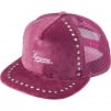 Thumbnail for Studded Velvet Mesh Back 5-Panel