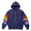 Thumbnail for Supreme Thrasher Multi Logo Zip Up Hooded Sweatshirt