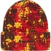 Supreme Kanji Camo Beanie (FW21) - Red