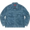 Supreme Corduroy Zip Jacket (FW21) - Blue