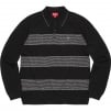 Thumbnail for Knit Stripe L S Polo