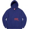 Supreme Supreme JUNYA WATANABE COMME des GARÇONS MAN Hooded Sweatshirt (FW21) - Royal