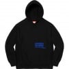 Supreme Supreme JUNYA WATANABE COMME des GARÇONS MAN Hooded Sweatshirt (FW21) - Black