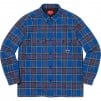 Thumbnail for Quilted Plaid Flannel Shirt