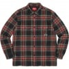 Thumbnail for Quilted Plaid Flannel Shirt