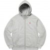 Supreme Small Box Facemask Zip Up Hooded Sweatshirt (FW21) - Heather Grey