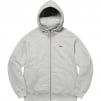 Supreme Small Box Facemask Zip Up Hooded Sweatshirt (FW21) - Heather Grey