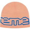 Supreme Wrap Logo Beanie (FW21) - Peach