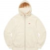 Supreme Small Box Facemask Zip Up Hooded Sweatshirt (FW21) - Natural